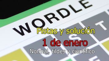 Wordle 1 de enero