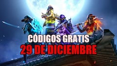 Free Fire | Códigos de hoy domingo 29 de diciembre de 2024: recompensas gratis