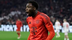 El lateral del Bayern Múnich, Alphonso Davies, es el único representante de Concacaf en el IX del año de la IFFHS.