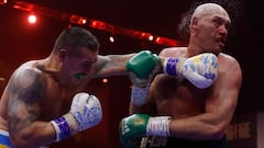 Tyson Fury y Oleksandr Usyk subieron al ring dos veces en 2024, pero la primera fue más emocionante porque el ucraniano se convirtió en campeón indiscutido de los pesos pesados al vencer por decisión dividida al británico. 